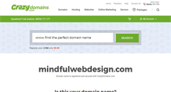 Desktop Screenshot of mindfulwebdesign.com